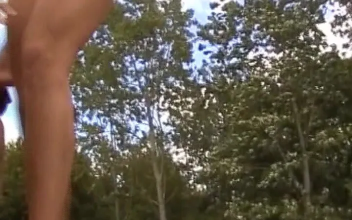 German Homemade: Horny German Blonde Fucked Hard in the Woods