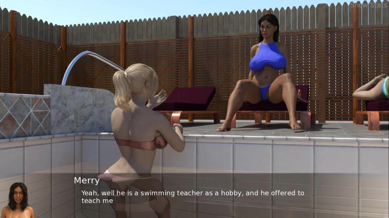 Dirty GamesXxX: Горячая жена проекта: милфа с огромными сиськами и ее первый лесбийский опыт - эпизод 10