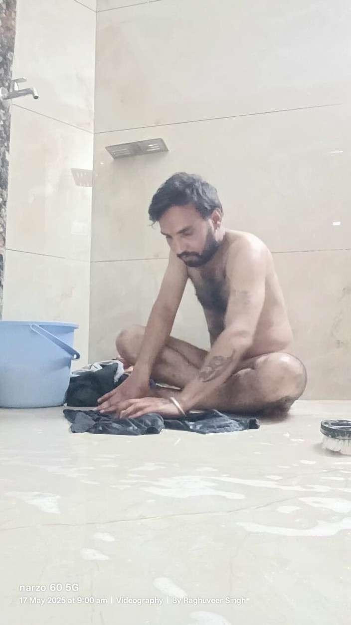 Rajasthani-old-lover: Il ragazzo del rajasthani mostra il pene