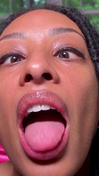 Ahegao pro velké černé péro