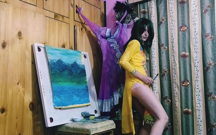 Bolly Karma: Gadis webcam nakal untuk kami.