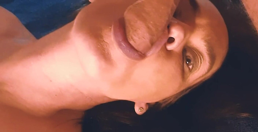 Mila Red Rabbit: My boyfriend keeps making me suck his balls for hours...