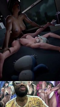 Large Cock Futa Pharah Fucks Tight Pussy Ass Mercy Gracefully