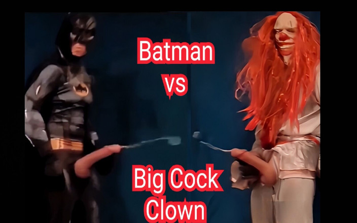 Biggyshots: Бетмен проти божевільної битви з великим членом клоуна
