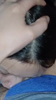 Mi novia, después de una larga separación, lame, chupa, besa mi coño