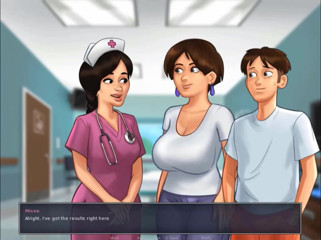 Cartoon Play: Summertime saga part 59 - best blowjob intern nurse hospital