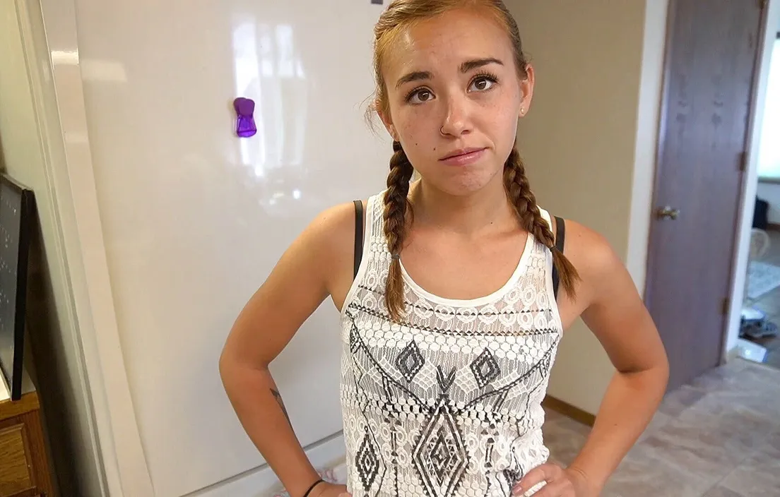 Naughty Stepdaughter Bribes Stepdad for Sex Lesson