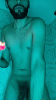 Hot candle wax play in the shower. Wanna play with me?
