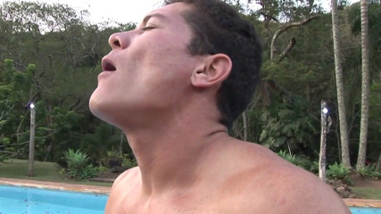 Bareback TV: Cock loving dude rides his lover's cock