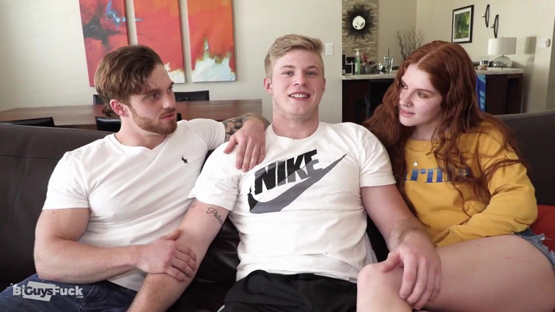 Bi Guys Fuck: Dustin Hazel Rips Open Troy Daniel's Ulubionych bokserów
