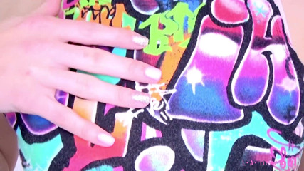 L.A. New Girl: Blonde amateur teen decides to fuck guy & swallows his cum
