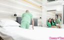 Dream Tranny: Pervy doctor gives teen trap Thaysa Carvalho an unusual inspection...