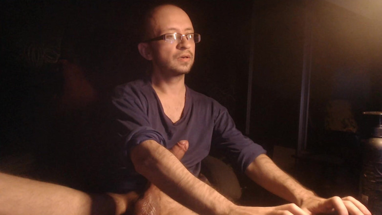 Alex Metallov: Horny Funny Guy Jerking Big Cock on Webcam