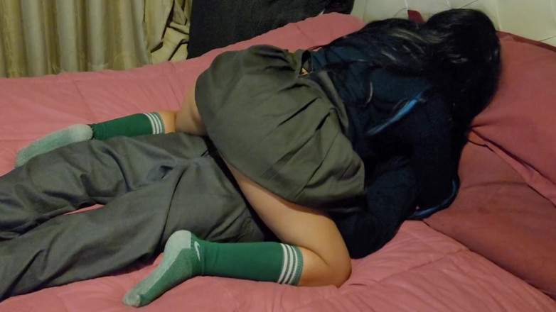 Astrid Cute: Oh no! Gli studenti stanno scopando e quasi scoperti!