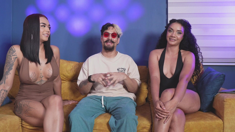 Mvstery TS: Sesso con la trans dal seno e la bruna dal...