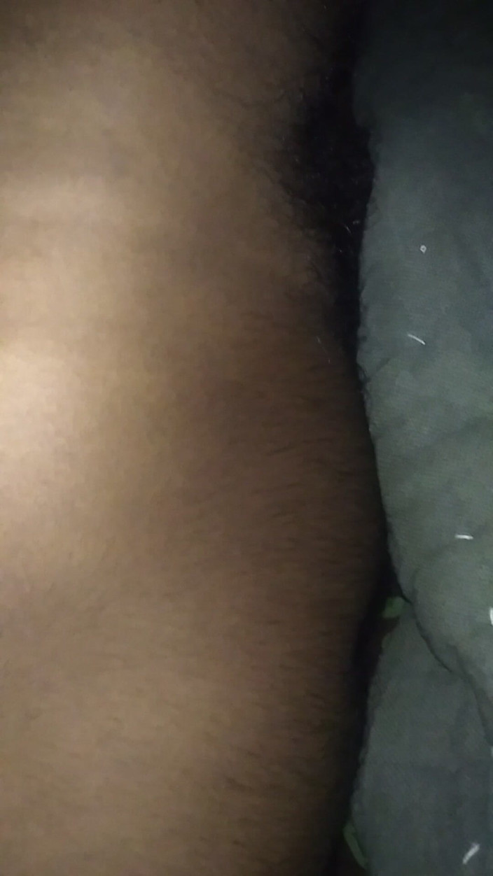 GlassCenterline86: Feed Under a Quilt on the Bed.