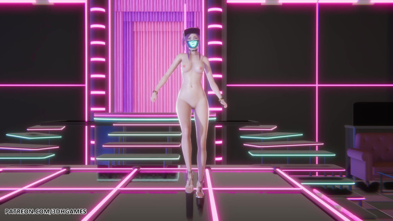 3D-Hentai Games: Mmd Hwasa - Na - Akali Sexy Striptease League of Legends Hentai...