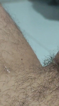 Young Man with a Big Dick Has a Triple Orgasm in the Mirror.