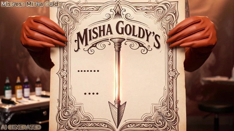 Goddess Misha Goldy: ทุกนิ้วของคุณได้รับหมึกของฉัน รอยสักทุกตัวเป็นชื่อของฉันที่เขียนไว้ที่คุณไม่สามารถลบได้