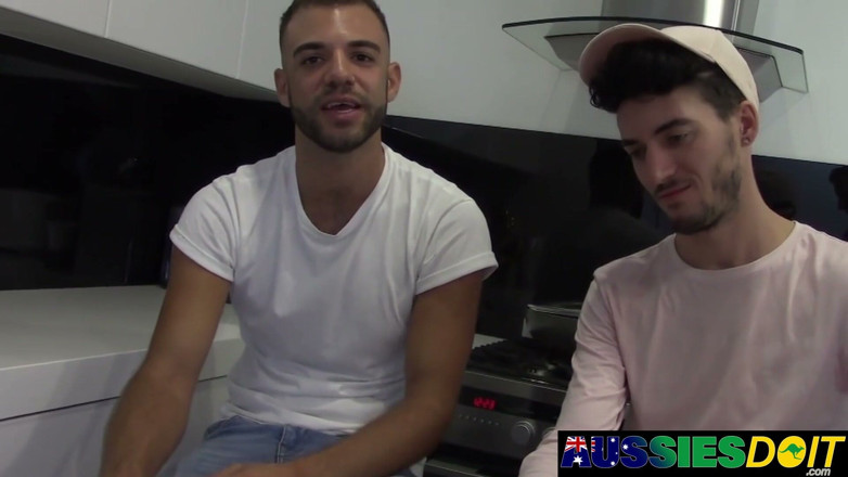 AussiesDoIt: Xavier และ Lewis ชาวออสเตรเลียเงี่ยนเอาใจควยของกันและกัน