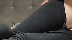 Horny Stepmom MILF Give Her Big Booty to Stepson for Cum in Ass