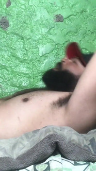 나 자신에게 입으로.