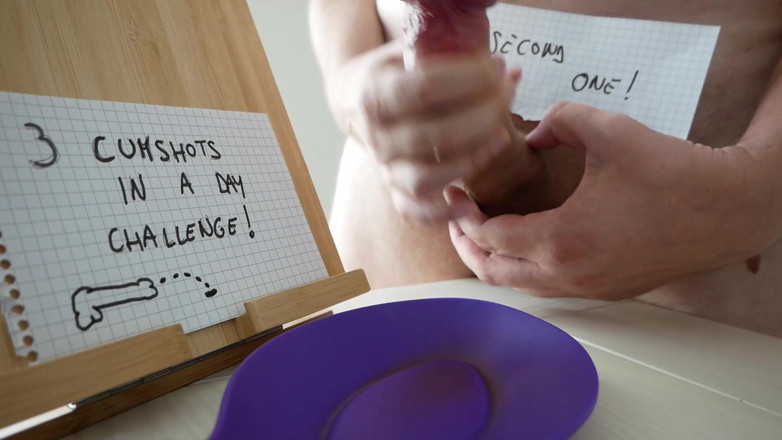 PeopleNeedCum: I Cum 3 Times in a Single Day!