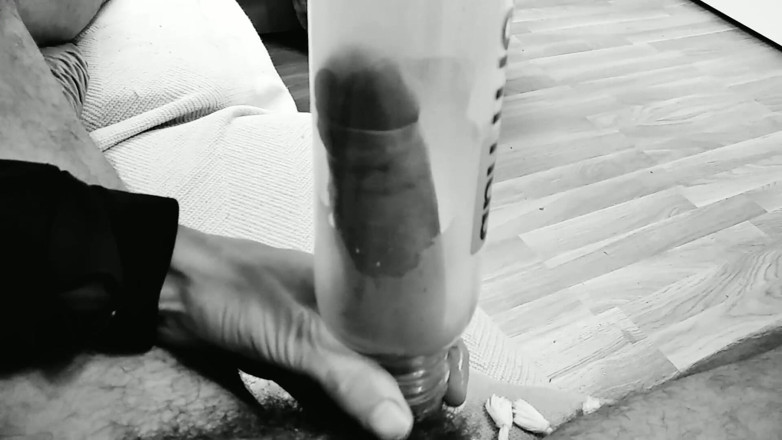 Elvissc: Cazzo grasso vintage cazzo bottiglia con creampie finale