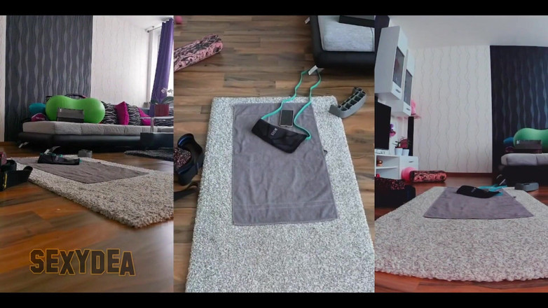 Sexydea: Trojitý senzační kamera: Připojte se ke mně na nezbedné nahé...