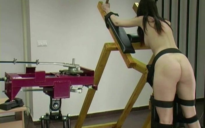 The Spanking Machine: Katiegold şaplak makinesi - göt kırbaçlama