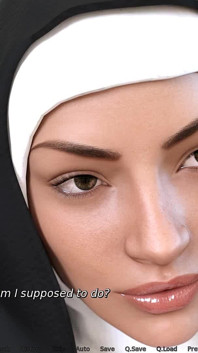 Laura Lustful Secrets : the Nun - Épisode 75