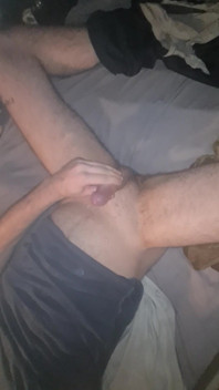 Cum with Toy