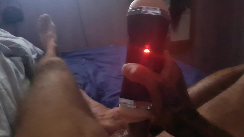 Late Night Quiet Not to Wake Lodger,masturbation Toy Vibrate Cock Cum, (Aces)