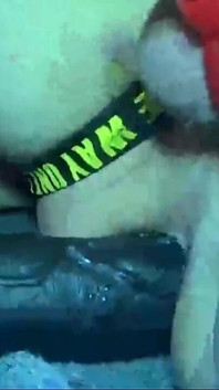 BBC dildo anal zabawy