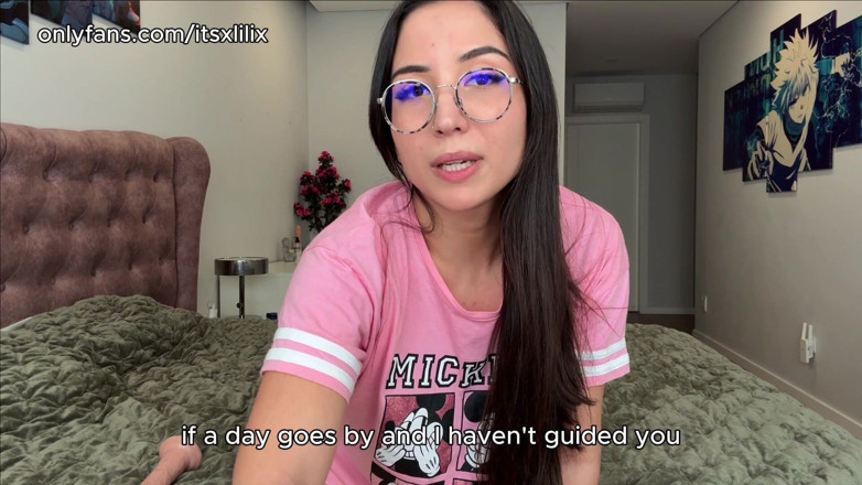 Itsxlilix: JOI CEI - Girlfriend, Stepsister or Teacher - Foot Fetish and Cum...