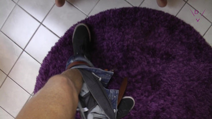 Dirty Tina: Cumshot quickie POV