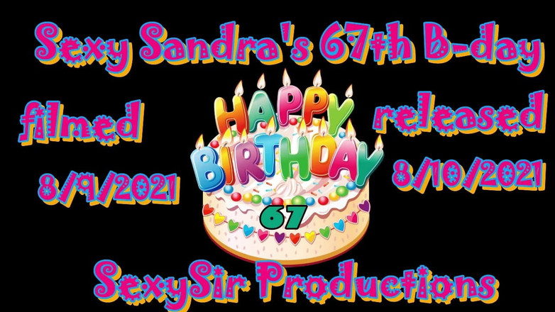 Sexy Sandra N Sir Christopher: Il 67 ° compleanno di sandra sexy