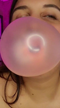 Velká Bubblegum Bubbles Nahá praxe - Bunny Looner