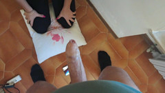 LauraOnHeels: 熟女总是跪着把鸡巴含在嘴里 POV