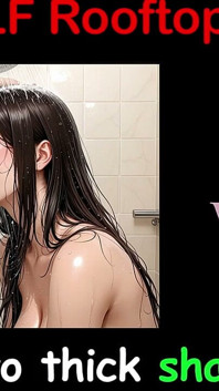 Bbw & milf creampies op het dak - Engels seksverhaal