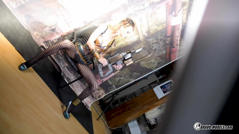 Bravo Sexy: Adelle unicorn - backstages konten cosplay vr