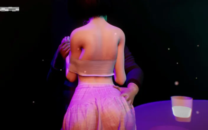 X Hentai: Lustful Girl Friend Fuck the Stranger Man at Night Club - 3D...