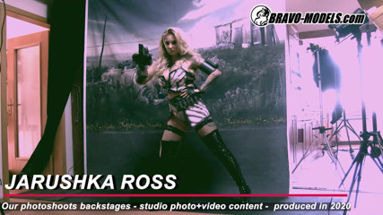 Bravo Models Media: 384- Séance photo dans les coulisses Jarushka Ross - adulte