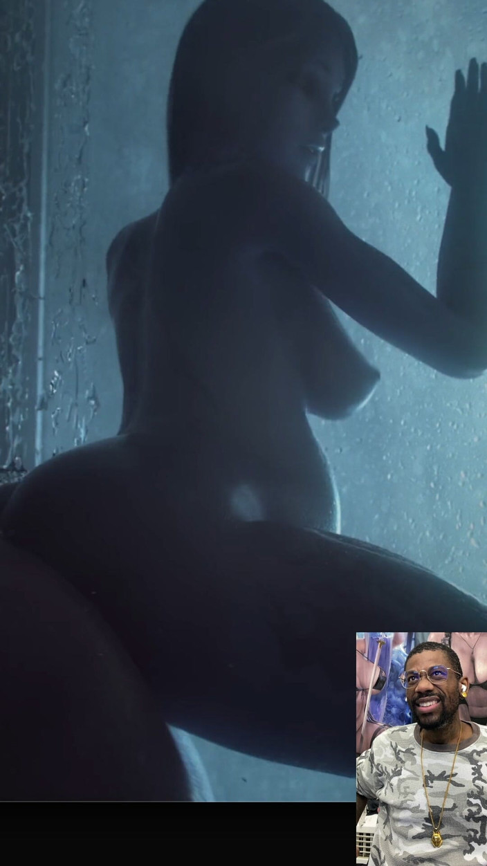 Good news media: Беременная вдовозистка трахает ее тугую фиолетовую киску сзади и получает кримпай