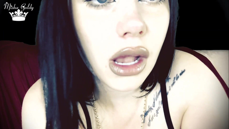 Goddess Misha Goldy: 맛있는 껌 낚시 2마리를 씹어!