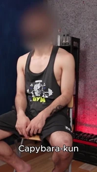 No.ksgh12 Climax Labs Ep.48 a Fitness Men with Abs. Controlled Ejaculation, New People Come. Ep.1