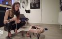 Zara Bizarr: Electricity and wax games with the slaves