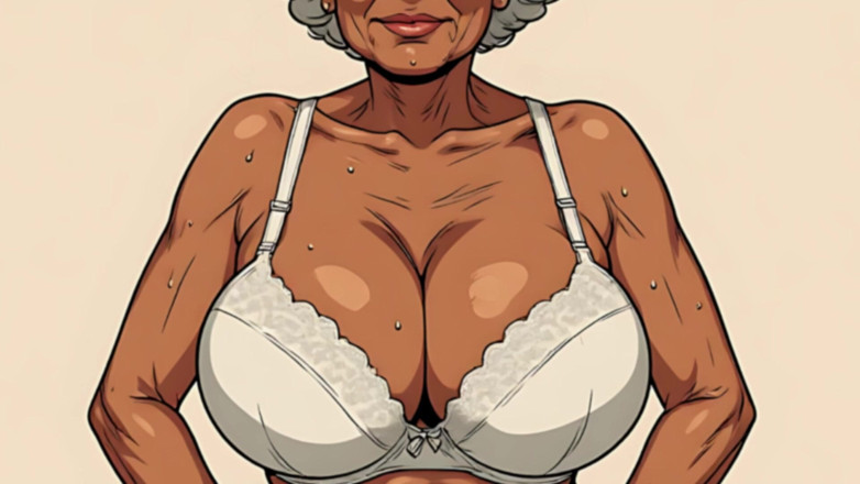 AI Porn: Mature sexy cu forme sutien și chiloți Art