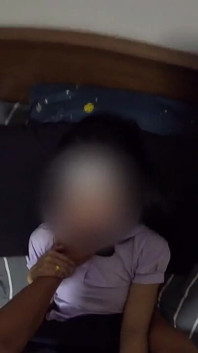 Awek kolej Thai menghisap saya kering