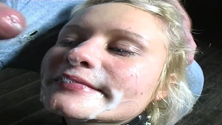 Genuine XXX: Ellya з великими цицьками - жорстокий трах повії з принизливими камшотами на обличчя та камшотом на цицьки від трьох великих членів